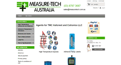 Desktop Screenshot of measuretech.com.au